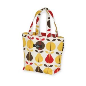 Lotta Kuhlhorn水果手提袋 S - 紅色 白色背景圖