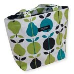 Lotta Kuhlhorn水果手提袋 S - 綠色大特寫