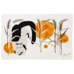 morita Miw日本今治茶巾 - 貓白色背景全幅正面圖