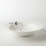 美濃燒釣魚日湯碟側面