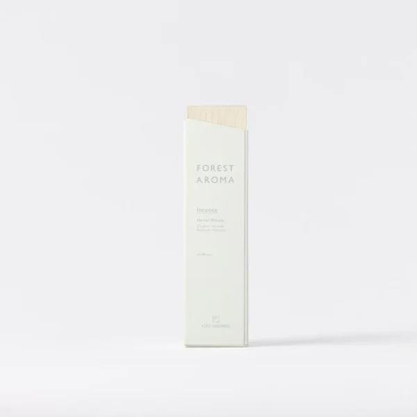 the packaging box of Forest Aroma Herbal Woody