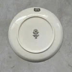 白色 Heming's 北歐貓咪陶瓷碟子 底部圖片