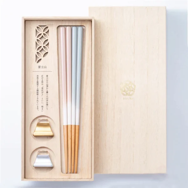 KICCHO 對筷套裝－富士山（正面）
