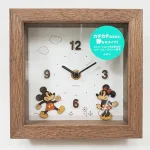 日本木製米奇米妮時鐘