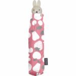 Miffy 伸縮雨傘 – 粉紅色草莓圖案款放在收藏袋內時