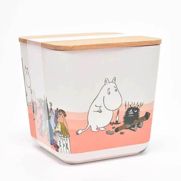Moomin 姆明貯物罐 紅色