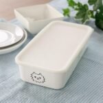 neco 日本製長方形保鮮盒 L (1000ml)蓋上蓋子後