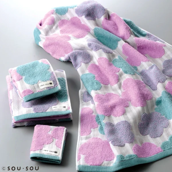 Sou‧Sou 日本今治浴巾 - 布芝空薔薇