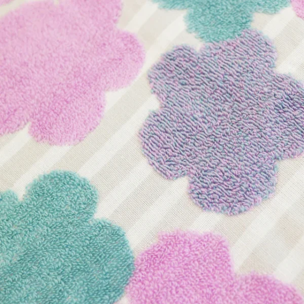 Sou‧Sou 日本今治浴巾 - 布芝空薔薇花卉圖案的細節圖片