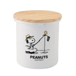 Snoopy Breaktime 日本製琺瑯貯物罐 圖2