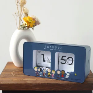 Snoopy史諾比與花生友翻頁鐘