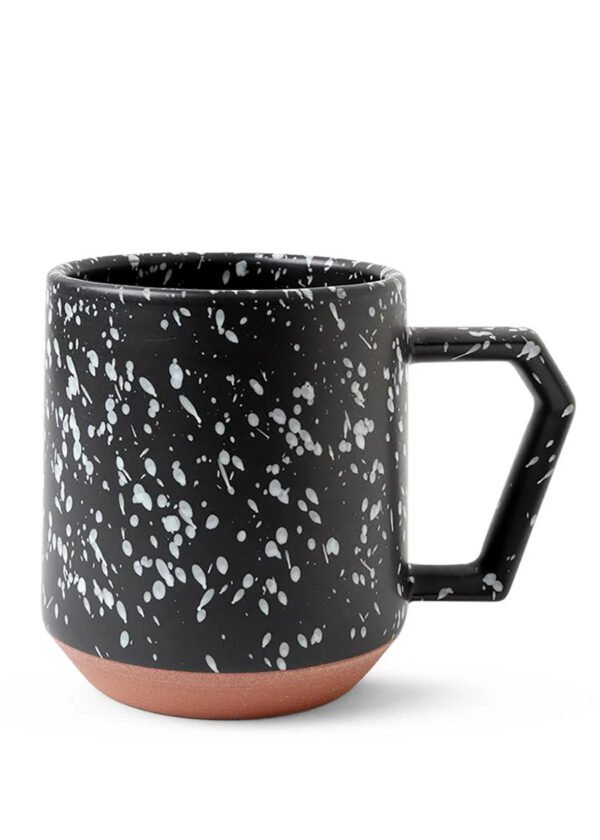 CHIPS Mug 陶瓷杯 380ml - 黑白色潑墨