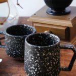 CHIPS Mug 陶瓷杯黑色潑墨(大+細) 特價套裝