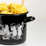 姆明歐洲製琺瑯湯鍋 1.5L 黑色 放大圖