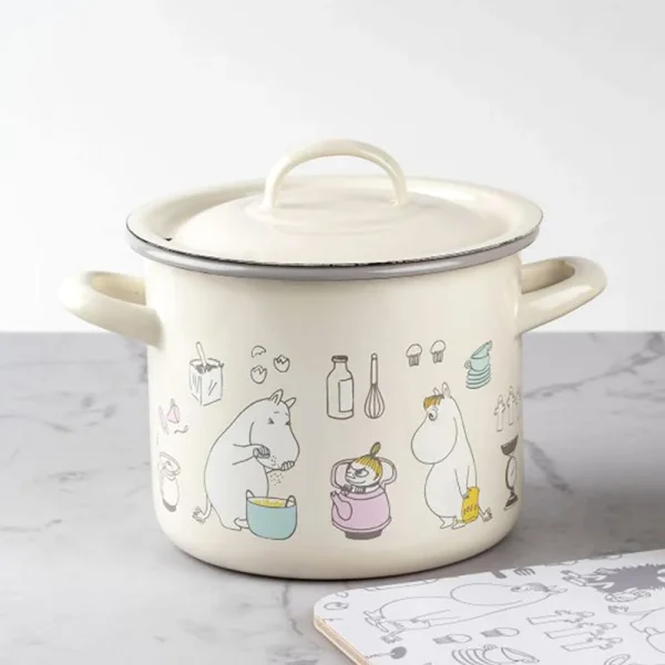 姆明歐洲製琺瑯湯鍋 2.5L