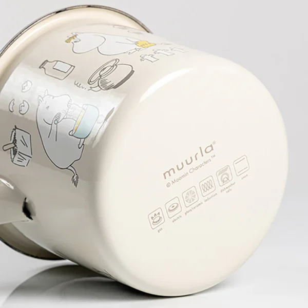 姆明歐洲製琺瑯湯鍋 2.5L 底部