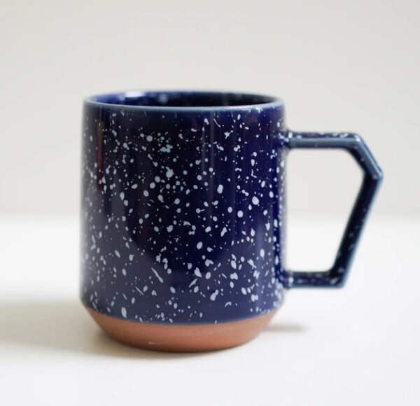 CHIPS mug 陶瓷杯 380ml - 藍白色潑墨