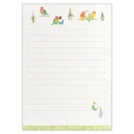 信紙套裝 - 鸚鵡 (綠色)信紙