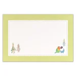 信紙套裝 - 鸚鵡 (綠色),鸚鵡圖案信封