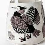 Morita Miw 森田圓底手提袋 - 鳥款圖案設計放大圖片