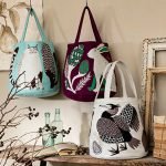 Morita Miw 森田圓底手提袋 3種顏色掛起陳列展示正面