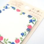 NB 記事貼 – 莓果花紋 圖案設計放大圖