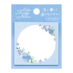 NB記事貼藍色雛菊花環款正面