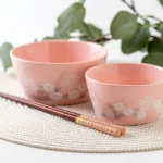 PLANTAREE - 美濃燒碗粉紅色椿款