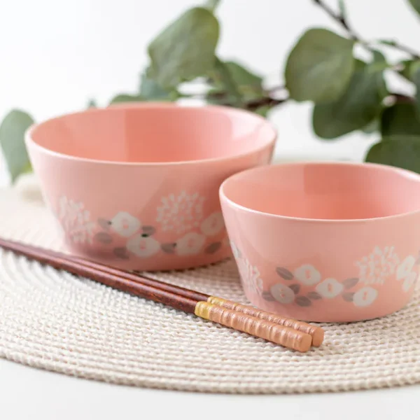 PLANTAREE - 美濃燒碗粉紅色椿款