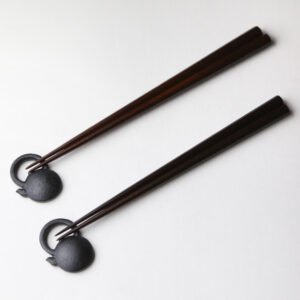 【日本製《鑄心工房》「山形鑄物」鑄鐵筷子座】水壺