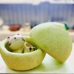 瀬戸焼果物猫精油擴香石-青檸款式