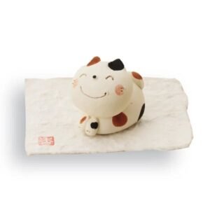 日本手工三色喵擴香石