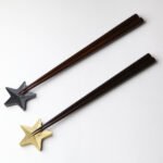 「山形鑄物」鑄鐵筷子座-星星兩隻裝