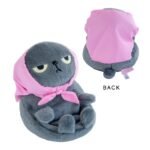 生氣氣的 MACHIKO 手機座不同角度展示拼圖