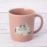 粉紅色Necoto 貓貓陶瓷杯正面