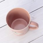 粉紅色Necoto 貓貓陶瓷杯內部