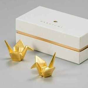 黃金鶴筷子托架和禮盒