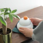 鏡餅是日本人新年的常見擺設,波佐見焼鏡餅陶器碗套裝可放在玄關等地方作裝飾之用