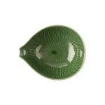 深山miyama 綠色美濃燒單口取盆 15cm - 俯視圖片