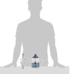 Fuji Hollow 琺瑯滴漏壺1L - 高度