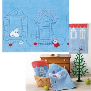姆明Moomin 毛巾圖案設計放大圖片