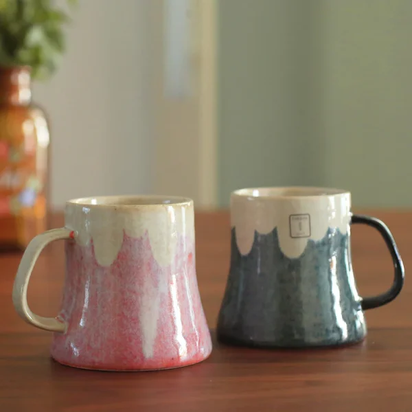 Rokuro Blut's 六魯富士山陶瓷杯 青富士|赤富士 pic.2