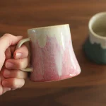 Rokuro Blut's 六魯富士山陶瓷杯 -赤富士