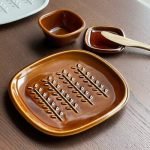 深山Miyama 美濃燒吐司盤 棕色 pic.2