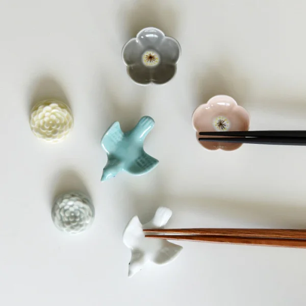 Kyosen 波佐見燒小鳥筷子托架