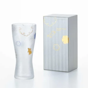 ADERIA石塚硝子 雪兔啤酒杯商品照片及包裝盒