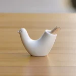 白山陶器 小鳥牙籤座