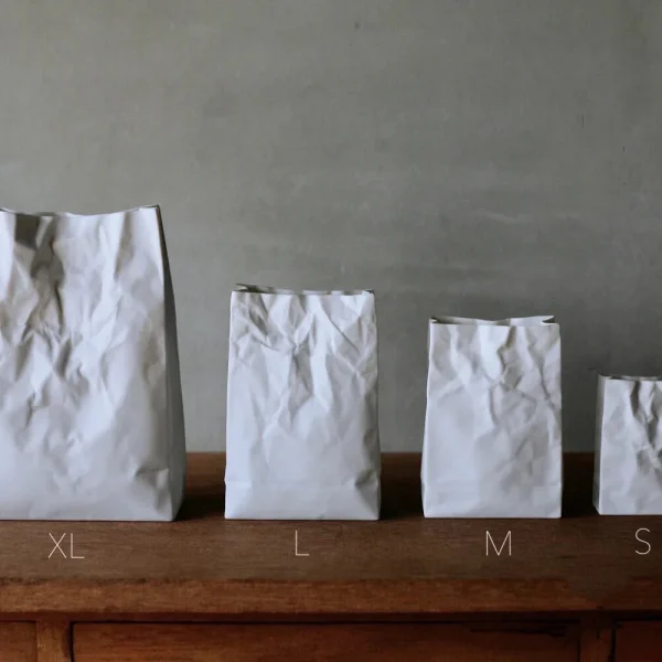 Ceramic Japan 褶皺系列花瓶- XL|L|M|S