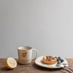 IZAWA 美濃燒瓷器仿粗陶橢圓盤 柚子 圖3