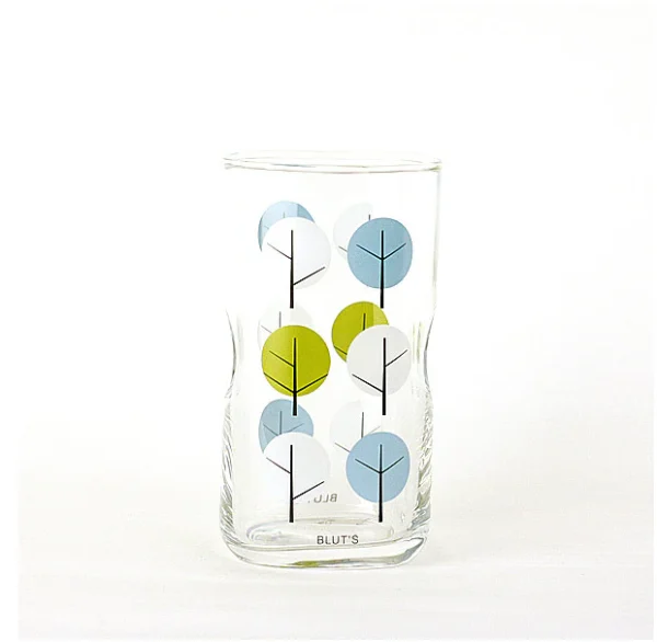 Rokuro Blut's 六魯 綠色小樹玻璃杯 正面